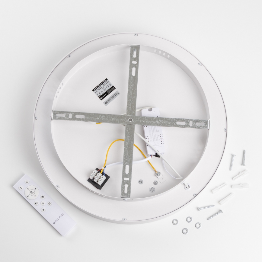 Brilagi - Dimeriuojamas LED lubinis šviestuvas FALCON II LED/67W/230V 3000-6500K Ø 40 cm balta + nuotolinis valdymas