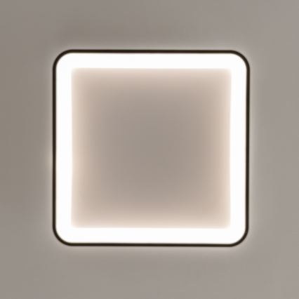 Brilagi - LED reguliuojamas lubų šviestuvas FALCON SLIM LED/50W/230V 3000-6500K 50x50 cm juoda + su nuotoliniu pulteliu