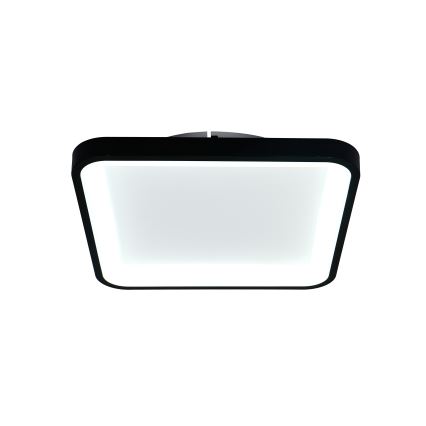 Brilagi - dimeriuojamas LED lubinis šviestuvas FALCON SLIM LED/50W/230V 3000-6500K 50x50 cm juodas + nuotolinio valdymo pultas