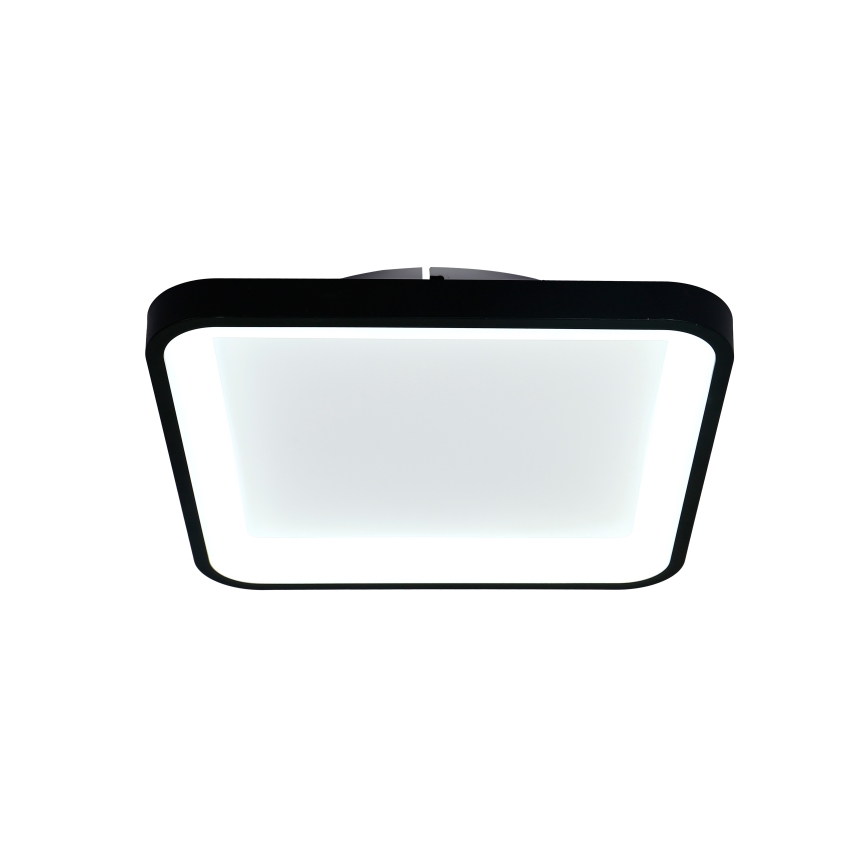 Brilagi - dimeriuojamas LED lubinis šviestuvas FALCON SLIM LED/50W/230V 3000-6500K 50x50 cm juodas + nuotolinio valdymo pultas