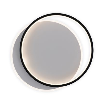 Brilagi - Dimeriu reguliuojamas LED lubų šviestuvas FLARE LED/48W/230V 3000-6000K 39,5x45 cm balta/juoda + nuotolinis valdymas