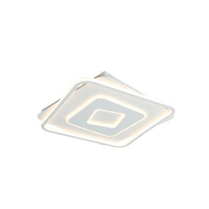 Brilagi - LED reguliuojamo ryškumo lubinis šviestuvas IRIS LED/98W/230V 3000-6000K 50x50 cm baltas + su nuotoliniu pulteliu