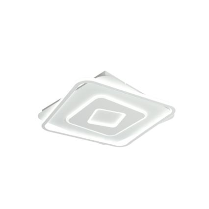 Brilagi - LED reguliuojamo ryškumo lubinis šviestuvas IRIS LED/98W/230V 3000-6000K 50x50 cm baltas + su nuotoliniu pulteliu