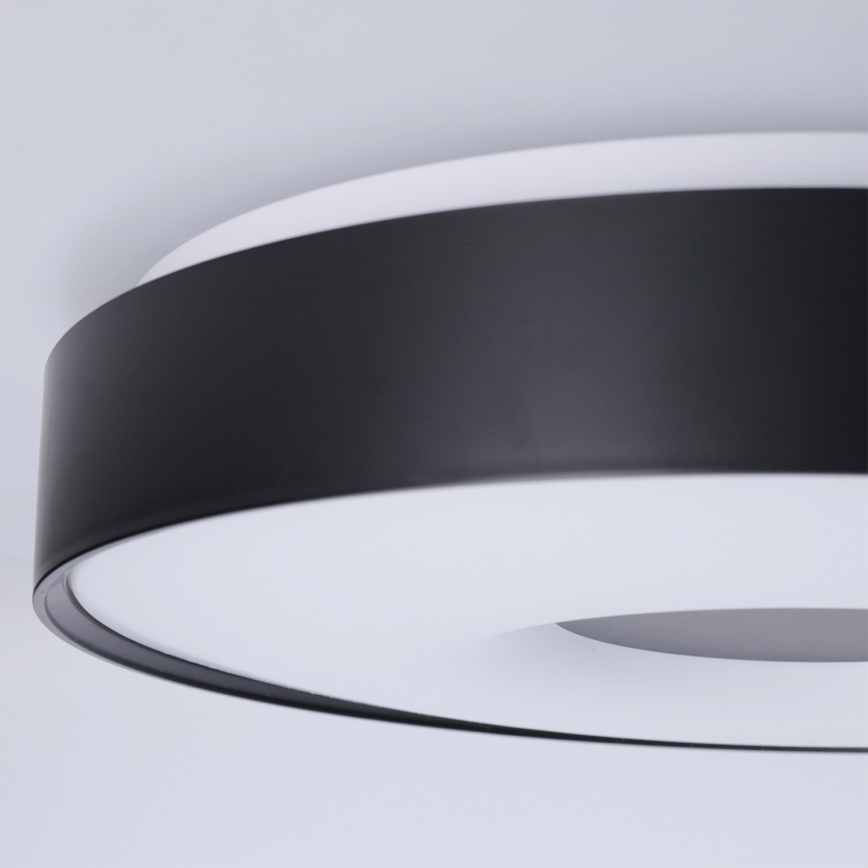 Brilagi - reguliuojamas LED lubinis šviestuvas JAMIS LED/48W/230V 3000-6500K skersmuo 39 cm juodas + nuotolinis valdymas
