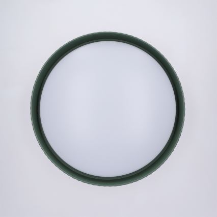 Brilagi - LED dimeriuojamas lubinis šviestuvas LUCIA LED/48W/230V 3000-6500K skersmuo 41 cm žalia + su nuotoliniu pultu