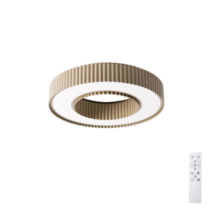Brilagi - LED dimuojamas lubinis šviestuvas LUMIX LED/48W/230V 3000-6000K smėlio spalvos, skersmuo 50 cm + nuotolinis valdymas