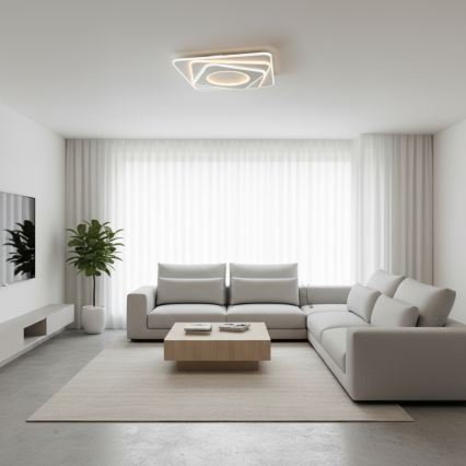 Brilagi - Reguliuojamas LED lubinis šviestuvas MODERN LED/100W/230V 3000-6000K 48x48 cm + nuotolinis valdymas