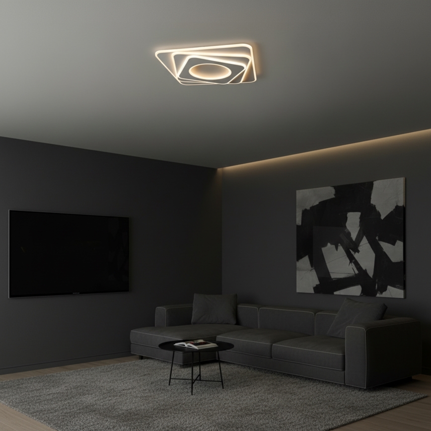 Brilagi - Reguliuojamas LED lubinis šviestuvas MODERN LED/100W/230V 3000-6000K 48x48 cm + nuotolinis valdymas