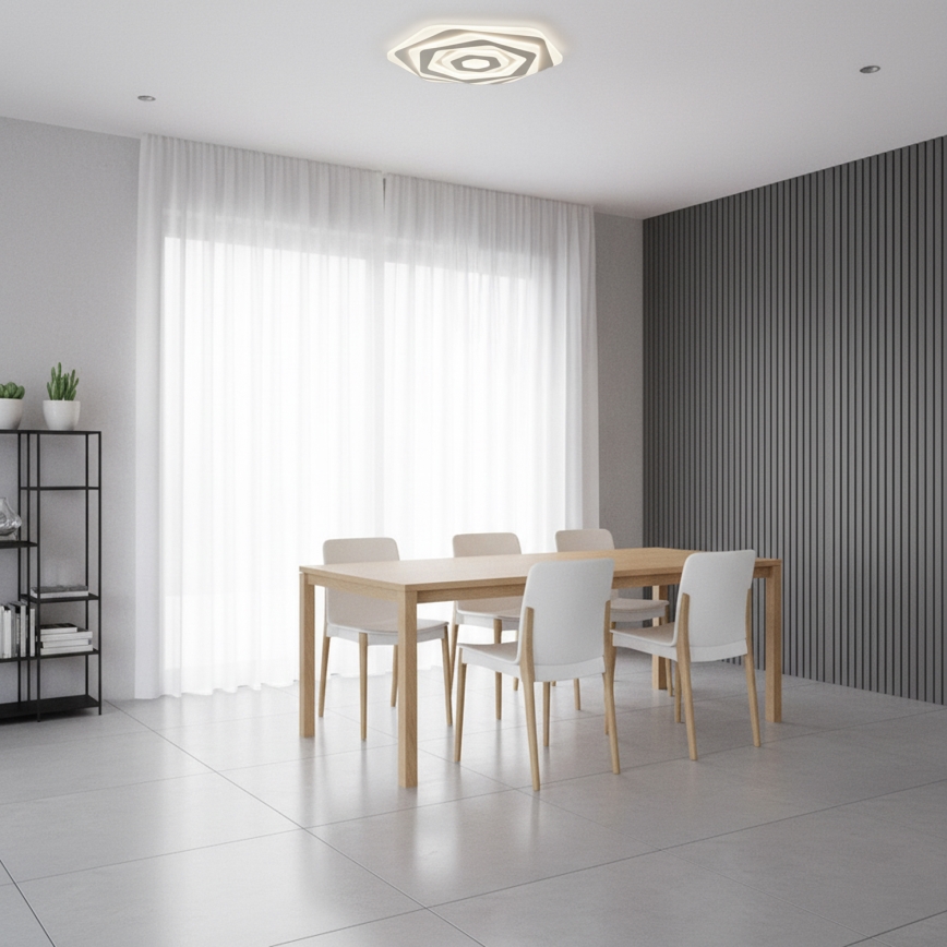Brilagi - pritemdomas LED lubinis šviestuvas MODERN LED/85W/230V 3000-6000K skersmuo 53 cm + nuotolinis valdymas