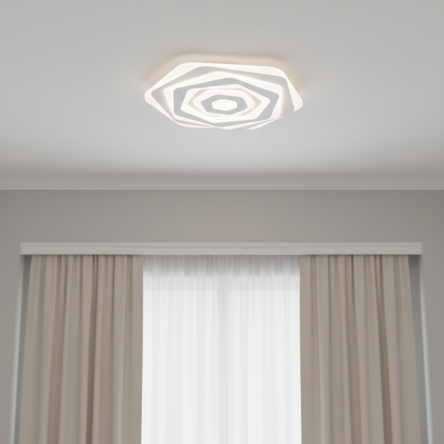 Brilagi - pritemdomas LED lubinis šviestuvas MODERN LED/85W/230V 3000-6000K skersmuo 53 cm + nuotolinis valdymas