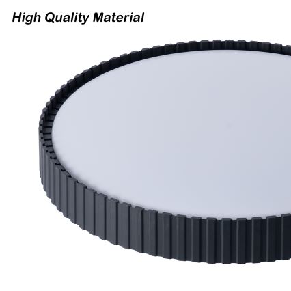 Brilagi - dimeriuojamas LED lubų šviestuvas ORINO LED/54W/230V 3000-6000K juoda skersm. 43 cm + su nuotoliniu pulteliu