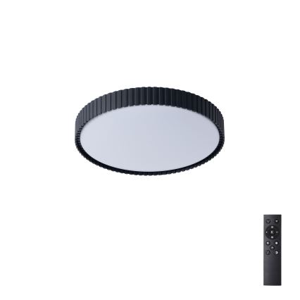 Brilagi - dimeriuojamas LED lubų šviestuvas ORINO LED/54W/230V 3000-6000K juoda skersm. 43 cm + su nuotoliniu pulteliu