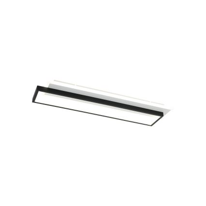 Brilagi - LED reguliuojamas lubinis šviestuvas OUTLINE LED/66W/230V 3000-6000K 15x60 cm balta/juoda + su nuotoliniu pulteliu