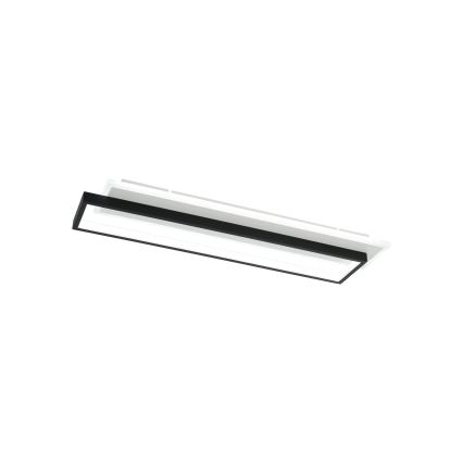 Brilagi - LED reguliuojamas lubinis šviestuvas OUTLINE LED/66W/230V 3000-6000K 15x60 cm balta/juoda + su nuotoliniu pulteliu