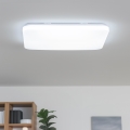 Brilagi - reguliuojamas LED lubinis šviestuvas SHINE LED/24W/230V, skersmuo 60 cm, 3000/4000/6500K, kreminė + su nuotoliniu valdymu