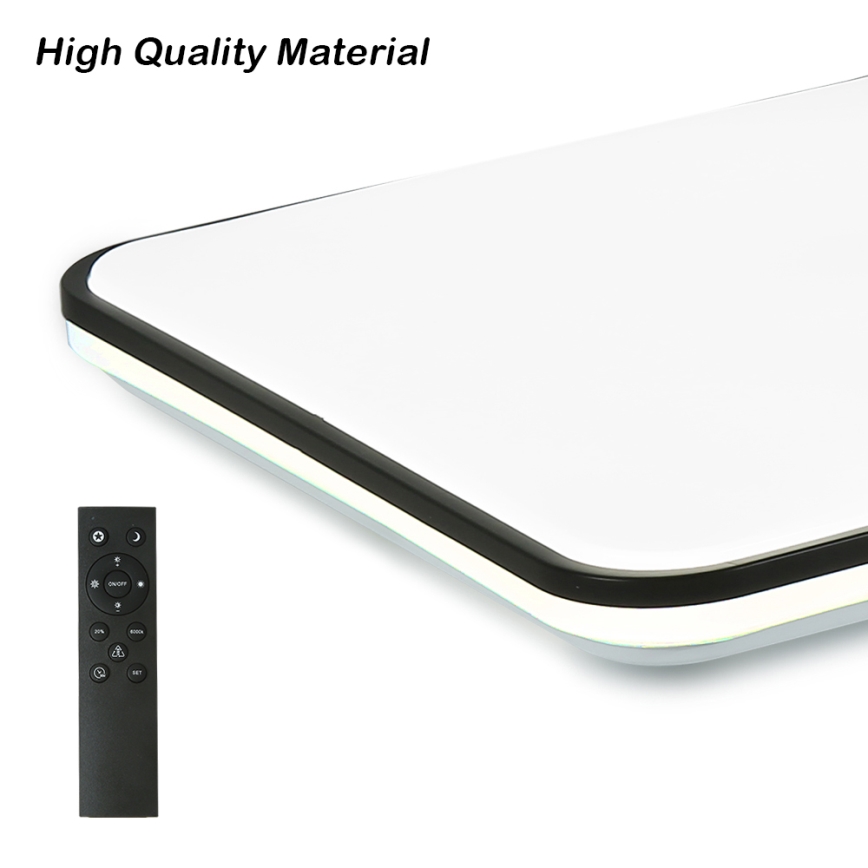 Brilagi - Reguliuojamas lubinis šviestuvas SMART LED/24W/230V 43x43 cm 3000-6000K Wi-Fi Tuya Beacon + nuotolinis valdymas