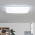 Brilagi - reguliuojamas LED lubinis šviestuvas SMART LED/36W/230V 53x53 cm 3000-6000K Wi-Fi Tuya Beacon + nuotolinio valdymo pultas