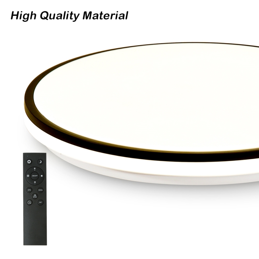 Brilagi - Dimeriuojamas SMART LED lubinis šviestuvas LED/36W/230V Ø 48 cm 3000-6000K Wi-Fi Tuya Beacon + nuotolinis valdymas