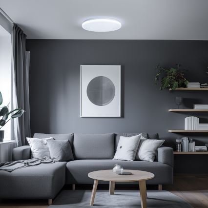 Brilagi - LED dimeriuojamas lubinis šviestuvas SMART STARS LED/36 W/230 V skersmuo 48 cm 3000–6000 K Wi-Fi Tuya Beacon + nuotolinis valdymas