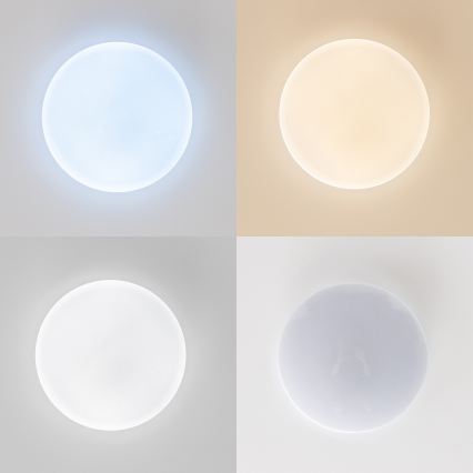 Brilagi - LED dimeriuojamas lubinis šviestuvas SMART STARS LED/36 W/230 V skersmuo 48 cm 3000–6000 K Wi-Fi Tuya Beacon + nuotolinis valdymas