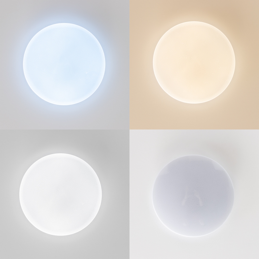 Brilagi - LED dimeriuojamas lubinis šviestuvas SMART STARS LED/36 W/230 V skersmuo 48 cm 3000–6000 K Wi-Fi Tuya Beacon + nuotolinis valdymas