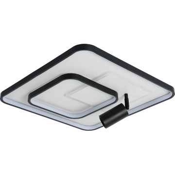 Brilagi - Reguliuojamas LED lubinis šviestuvas UNITY LED/75W/230V + 1xGU10/3W 3000-6000K 50x50 cm balta/juoda + su nuotoliniu pulteliu