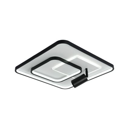 Brilagi - Reguliuojamas LED lubinis šviestuvas UNITY LED/75W/230V + 1xGU10/3W 3000-6000K 50x50 cm balta/juoda + su nuotoliniu pulteliu