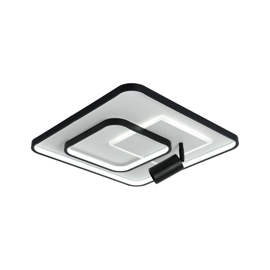 Brilagi - Reguliuojamas LED lubinis šviestuvas UNITY LED/75W/230V + 1xGU10/3W 3000-6000K 50x50 cm balta/juoda + su nuotoliniu pulteliu