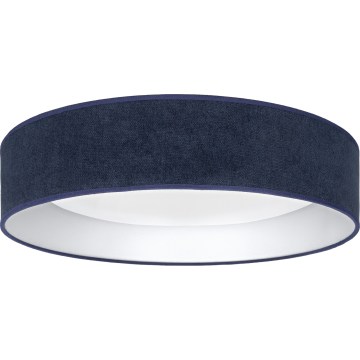 Brilagi - reguliuojamas LED lubinis šviestuvas VELVET SMART VARI LED/36W/230V, 3000-6500K, skersmuo 55 cm, mėlynas + nuotolinis valdymas