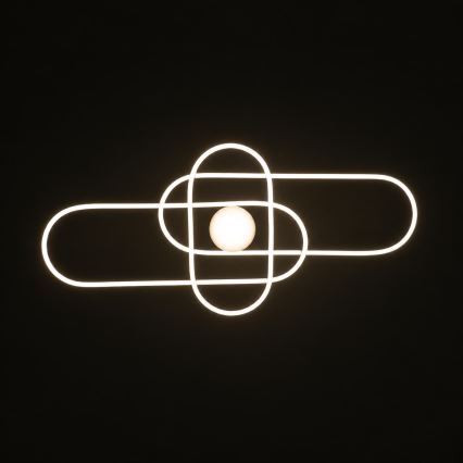 BRILAGI - pritemdomas LED lubų šviestuvas APOLLO LED/58W/230V 3000-6500K 43,2x101,2 cm juodas + nuotolinis valdymas