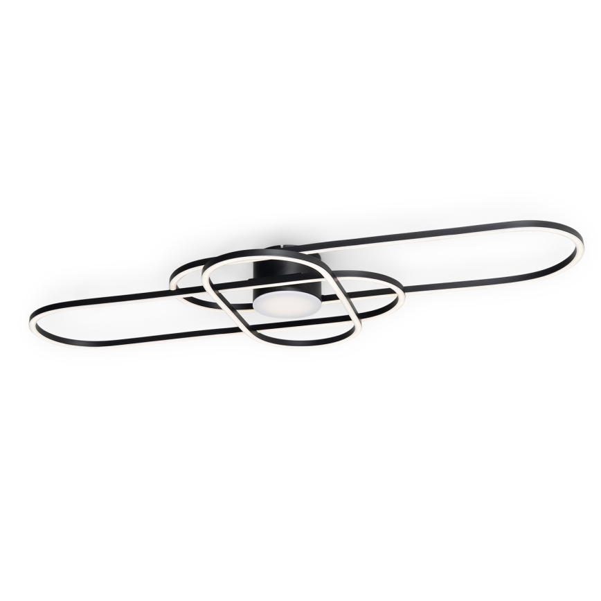 BRILAGI - pritemdomas LED lubų šviestuvas APOLLO LED/58W/230V 3000-6500K 43,2x101,2 cm juodas + nuotolinis valdymas