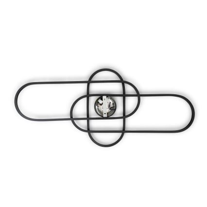 BRILAGI - pritemdomas LED lubų šviestuvas APOLLO LED/58W/230V 3000-6500K 43,2x101,2 cm juodas + nuotolinis valdymas