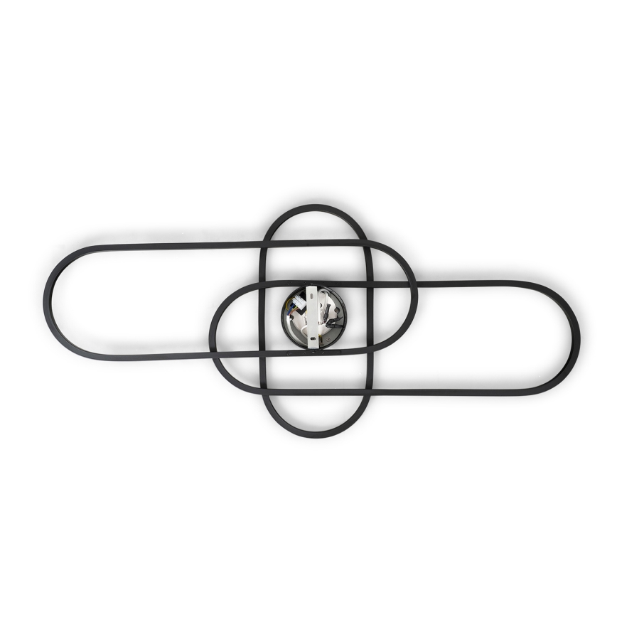 BRILAGI - pritemdomas LED lubų šviestuvas APOLLO LED/58W/230V 3000-6500K 43,2x101,2 cm juodas + nuotolinis valdymas