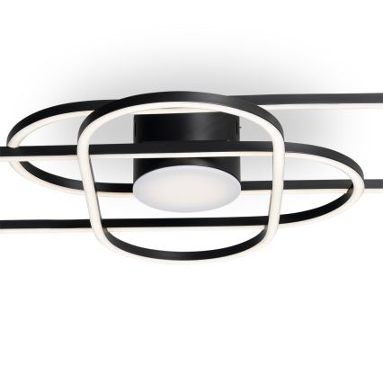 BRILAGI - pritemdomas LED lubų šviestuvas APOLLO LED/58W/230V 3000-6500K 43,2x101,2 cm juodas + nuotolinis valdymas