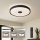 Brilagi - Reguliuojamas LED lubų šviestuvas CORVO LED/72W/230V 3000-6000K, juodas, skersmuo 50 cm + nuotolinis pultas