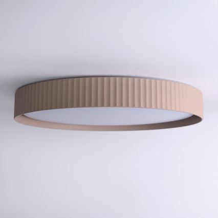 Brilagi - dimeriuojamas LED lubų šviestuvas LUCIA LED/60W/230V 3000-6500K skersmuo 59 cm taupe + nuotolinis valdymas