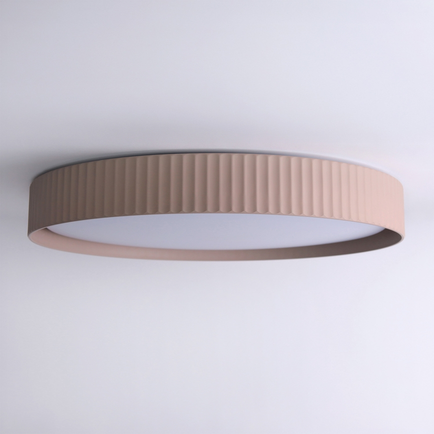 Brilagi - dimeriuojamas LED lubų šviestuvas LUCIA LED/60W/230V 3000-6500K skersmuo 59 cm taupe + nuotolinis valdymas