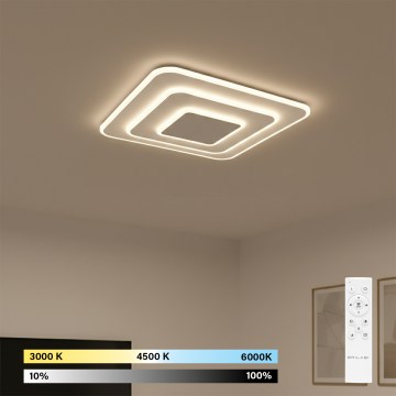 Brilagi - Reguliuojamas LED lubų šviestuvas MODERN LED/72W/230V 3000-6000K 46,6x46,6 cm + nuotolinis valdymas