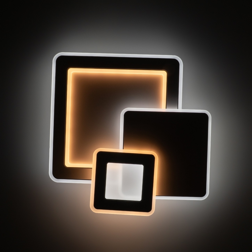 Brilagi - Reguliuojamas LED lubinis šviestuvas MODERN LED/93W/230V 3000-6000K 48,5x48,5 cm + su nuotoliniu pulteliu