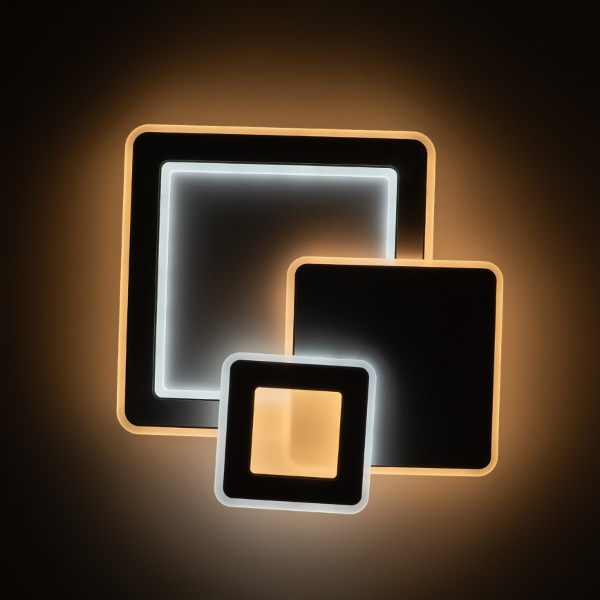 Brilagi - Reguliuojamas LED lubinis šviestuvas MODERN LED/93W/230V 3000-6000K 48,5x48,5 cm + su nuotoliniu pulteliu