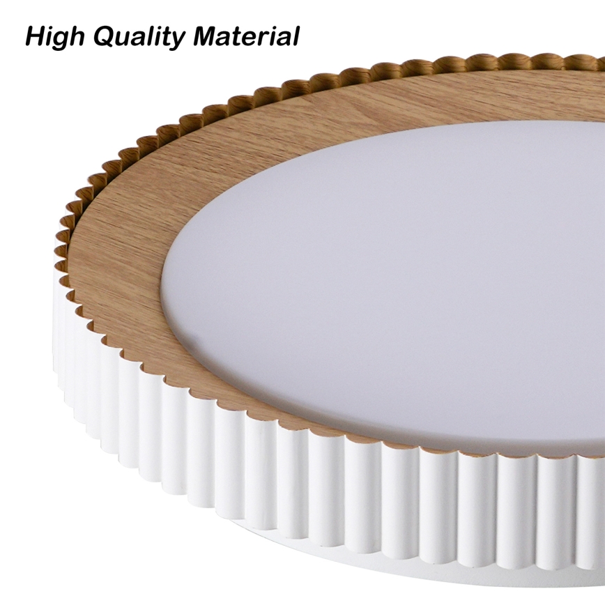 Brilagi - NEXO dimeriuojamas LED lubų šviestuvas LED/48W/230V 3000-6000K balta, skersmuo 43 cm + nuotolinis valdymas