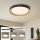 Brilagi - reguliuojamas LED lubų šviestuvas NEXO LED/48W/230V 3000-6000K juodas skersmuo 43 cm + nuotolinis valdymas
