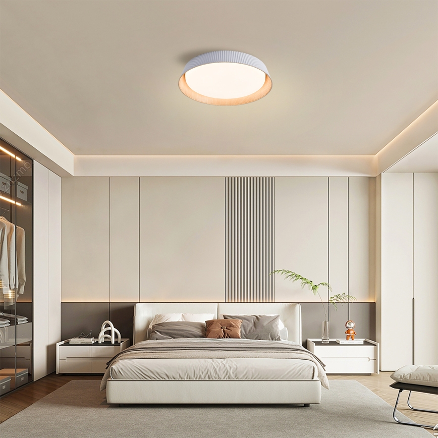 Brilagi - Dimeriuojamas ORINO LED lubų šviestuvas LED/54W/230V 3000-6000K, baltas, Ø 43 cm + nuotolinis pultas