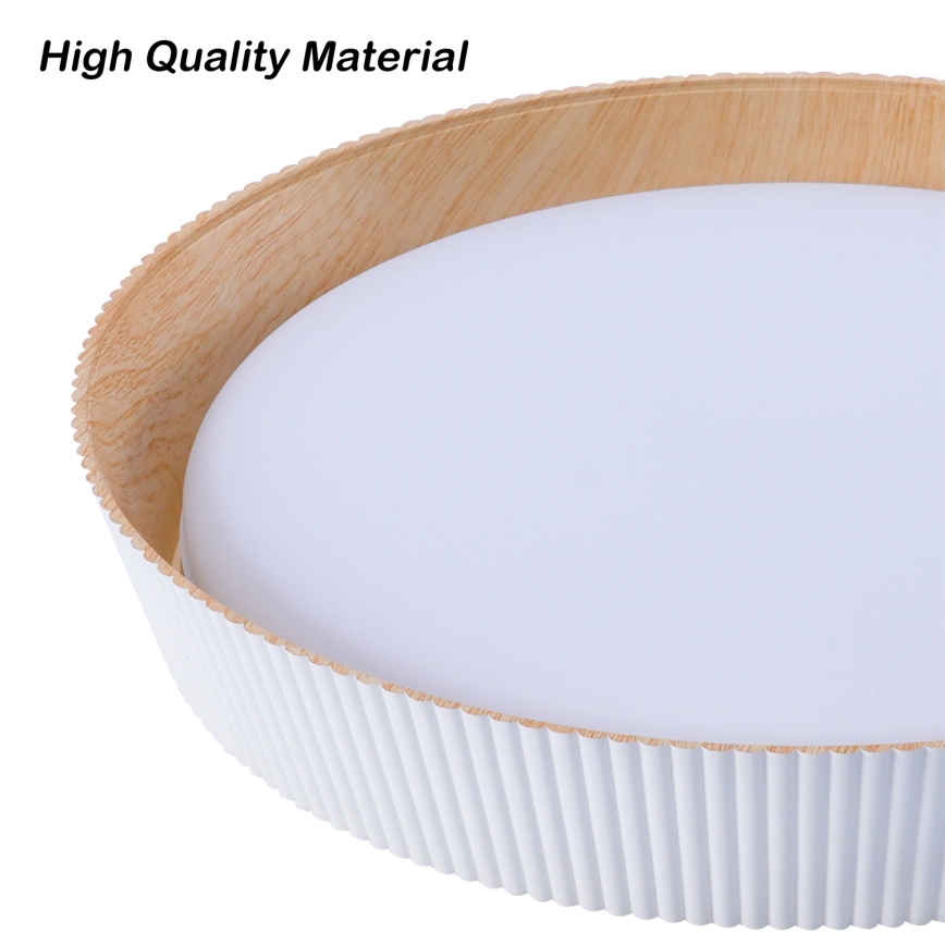 Brilagi - Dimeriuojamas ORINO LED lubų šviestuvas LED/54W/230V 3000-6000K, baltas, Ø 43 cm + nuotolinis pultas