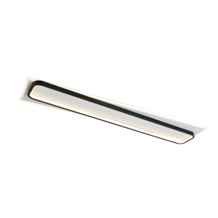 Brilagi - dimeriuojamas LED lubinis šviestuvas OUTLINE LED/90W/230V 3000-6000K 18x100 cm balta/juoda + nuotolinio valdymo pultas