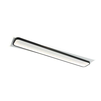 Brilagi - dimeriuojamas LED lubinis šviestuvas OUTLINE LED/90W/230V 3000-6000K 18x100 cm balta/juoda + nuotolinio valdymo pultas