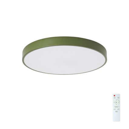Brilagi - dimeriuojamas lubinis LED šviestuvas POOL LED/60W/230V 3000-6000K Ø 50 cm žalias + nuotolinis valdymas