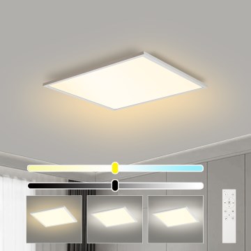 Brilagi - reguliuojamas LED lubų šviestuvas SLIMFRAME LED/36W/230V 45x45 cm 3000-6000K baltas + su nuotoliniu pultu