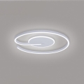 Brilagi - reguliuojamas LED lubų šviestuvas SPIRAL LED/56W/230V skers. 50 cm 3000/4000/6000K + nuotolinis valdymas