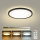 Brilagi - Reguliuojamas LED lubų šviestuvas ULTRA SLIM LED/18W/230V 2700-6500K skersmuo 30 cm juodas + nuotolinis pultelis